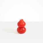 Dinosaur Designs Lotus Seed Vase in Poppy Colour resin