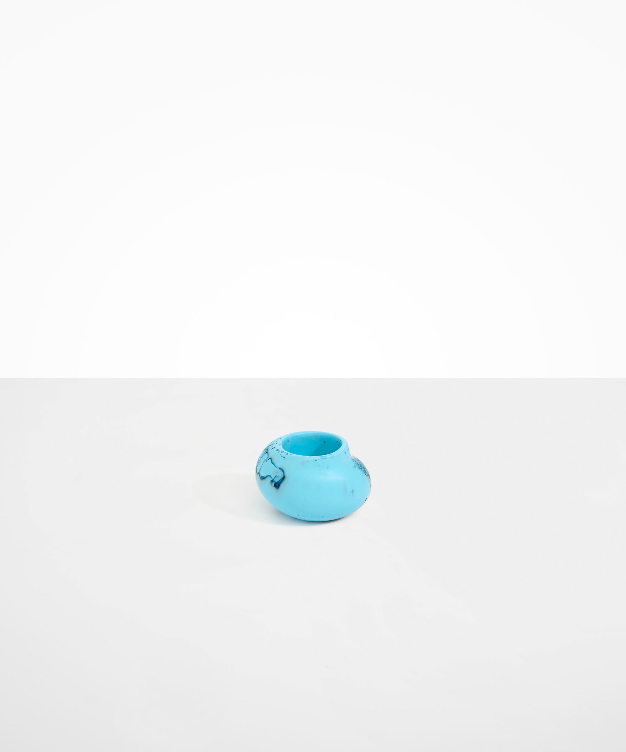 Dinosaur Designs Small Moss Vase in Water Colour resin