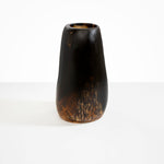 Dinosaur Designs Grand Pebble Vase Vases in Dark Horn Colour resin