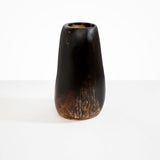 Dinosaur Designs Grand Pebble Vase Vases in Dark Horn Colour resin