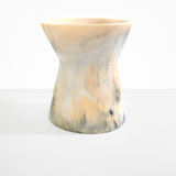 Dinosaur Designs Extra Large Bow Vase in Sandy Pearl Colour resin
