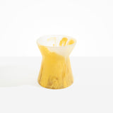 Dinosaur Designs Large Bow Vase in Pollen Colour resin.
