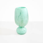 Dinosaur Designs Tall Rockpool Vase in Mint Colour resin