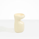 Dinosaur Designs Medium Sprout Vase in Cream Colour resin