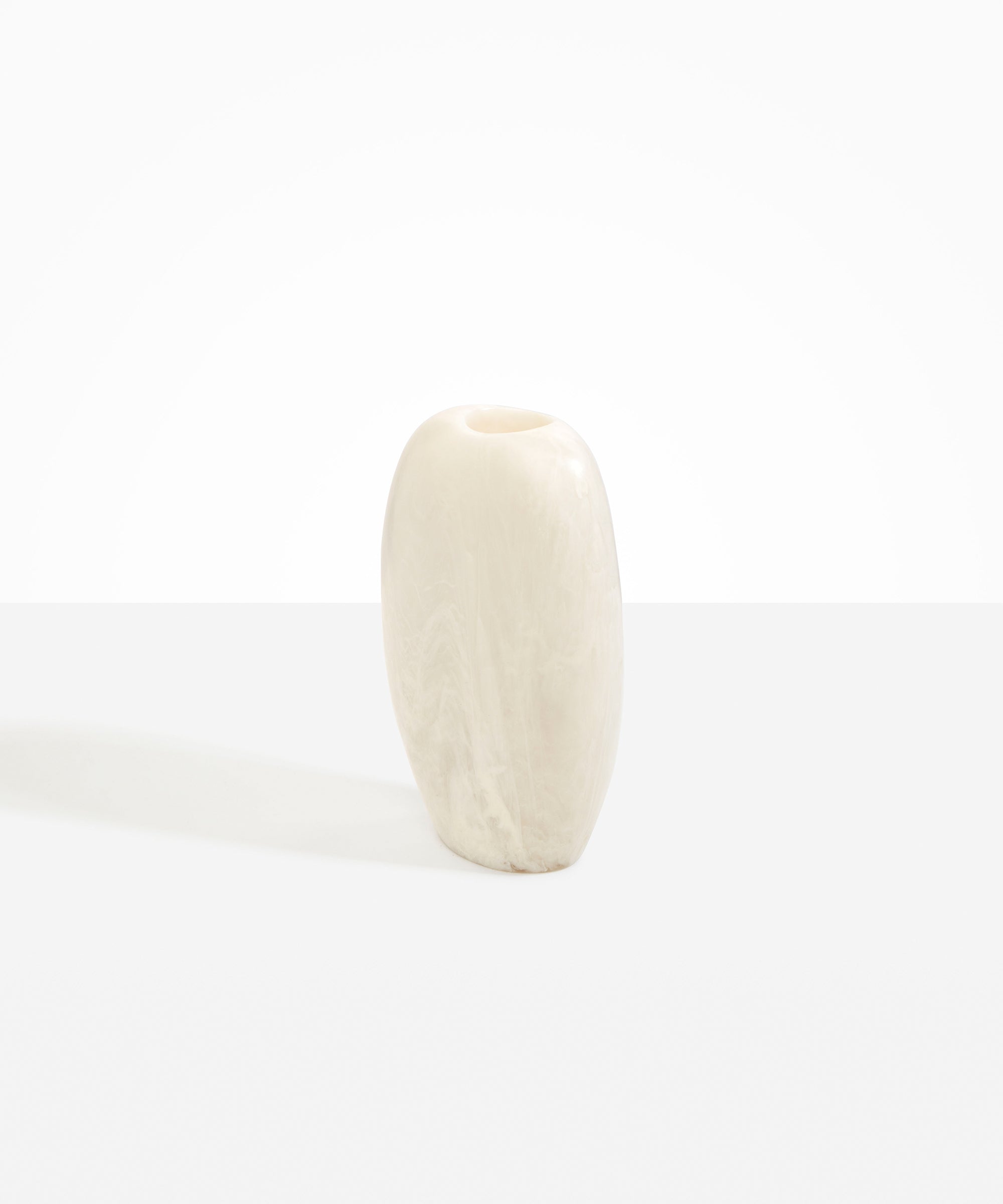 Dinosaur Designs VASSSBOLD bold skipping stone vase CHALK SWIRL