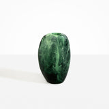 Dinosaur Designs Bold Skipping Stone Vase in Moss Colour resin