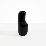 Dinosaur Designs Medium Studio Vase in Black Colour resin.