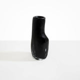 Dinosaur Designs Medium Studio Vase in Black Marble Colour resin