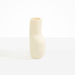 Dinosaur Designs Medium Studio Vase in Cream Colour resin.