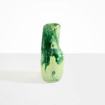 Dinosaur Designs Medium Studio Vase in Grass Colour resin.