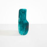 Dinosaur Designs Medium Studio Vase in Lagoon Colour resin..
