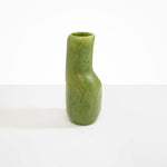 Dinosaur Designs Medium Studio Vase in Olive Colour resin.