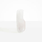 Dinosaur Designs Medium Studio Vase in Snow Swirl Colour resin