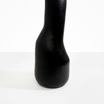 Dinosaur Designs Tall Studio Vase in Black Colour resin..