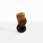 Dinosaur Designs Medium Valley Vase Vases in Dark Horn Colour resin