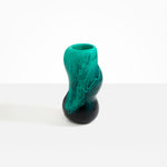 Dinosaur Designs Medium Valley Vase Vases in Mineral Swirl Colour resin