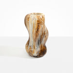 Dinosaur Designs Valley Vase in Light Horn Colour resin..