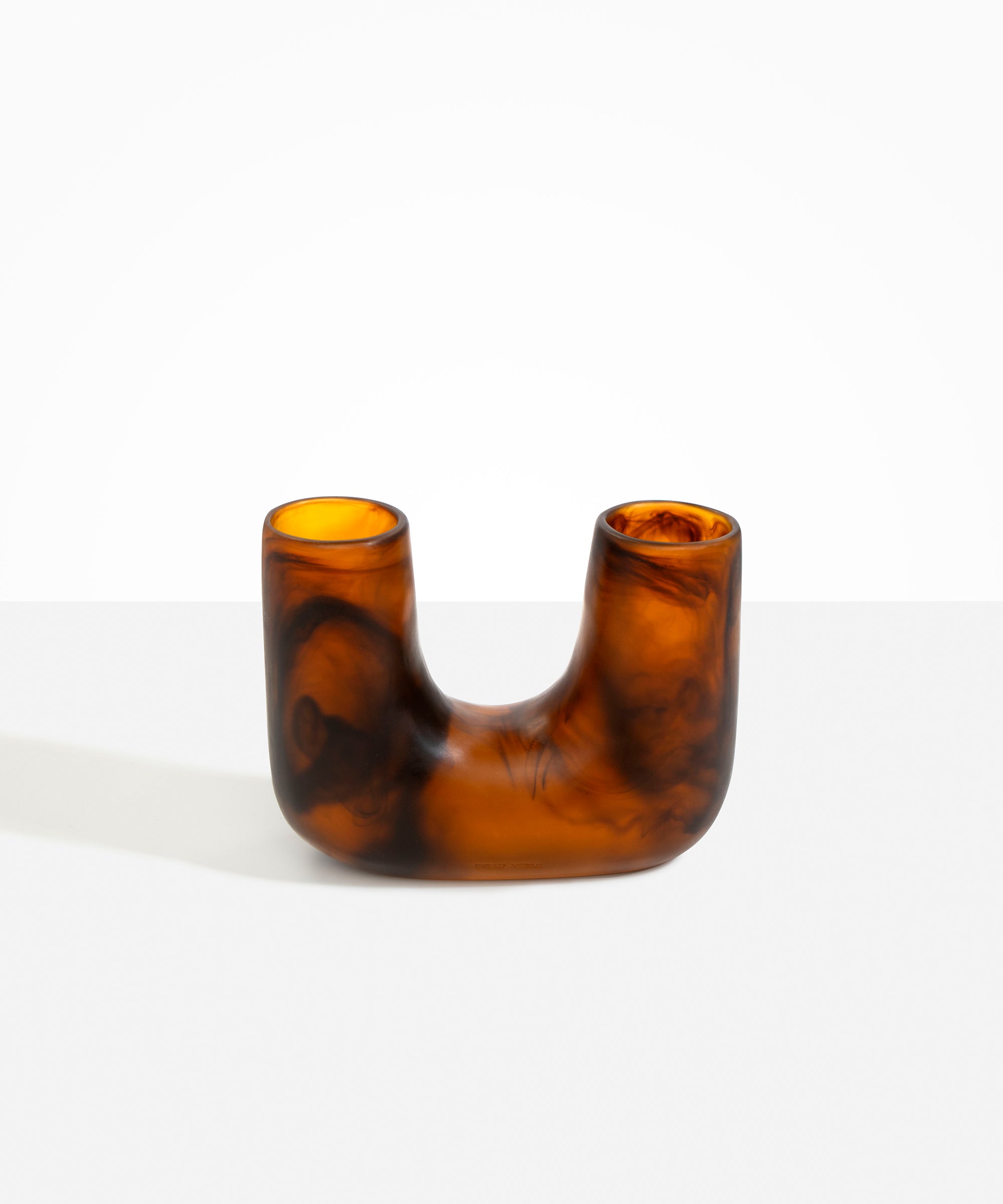 Dinosaur Designs Medium Branch Vase in Tortoise Colour resin