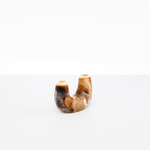 Dinosaur Designs Mini Branch Vase small vase in Light Horn brown Colour resin