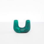 Dinosaur Designs Small Branch Vase Vases in Mineral Swirl Colour resin