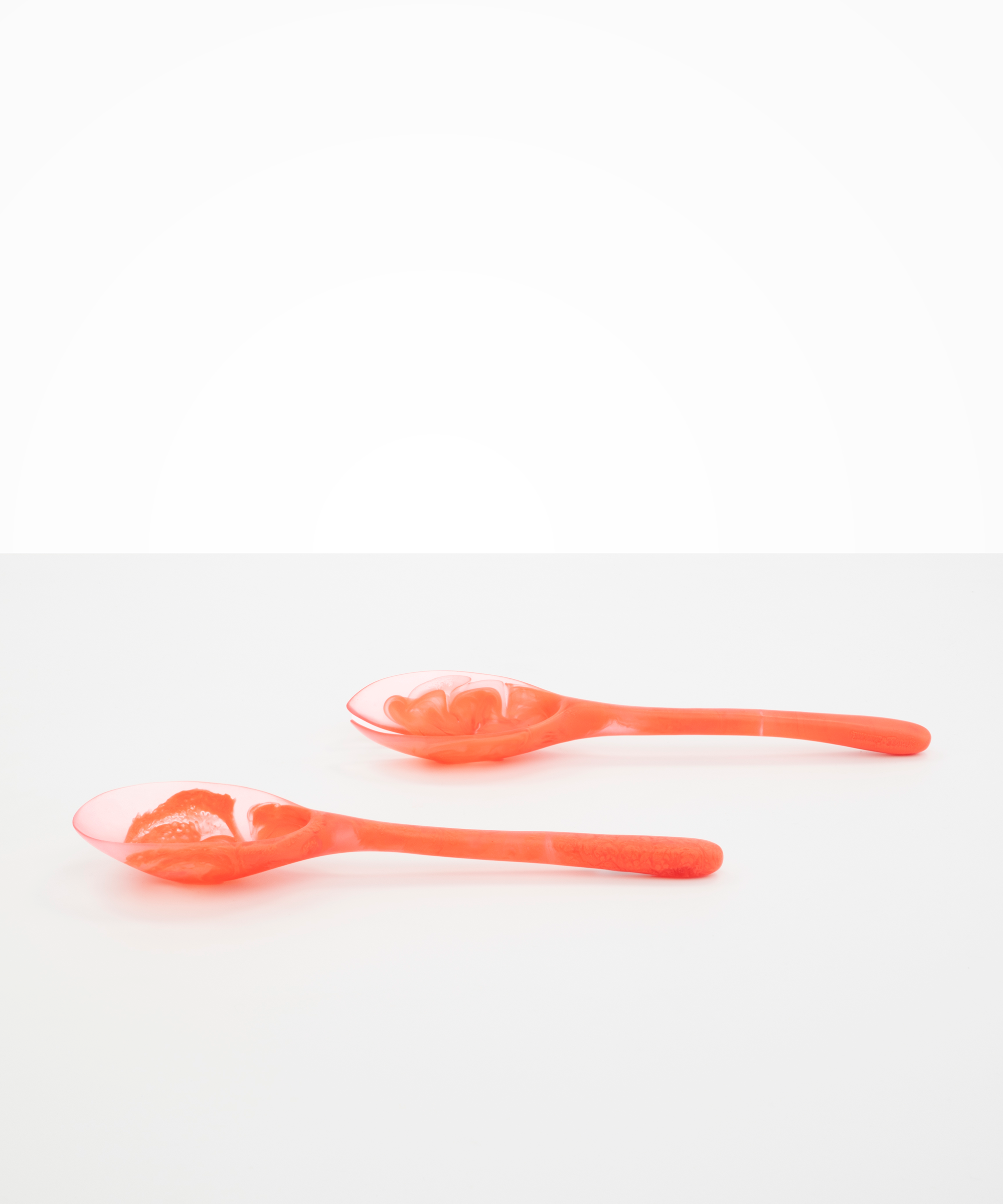 Dinosaur Designs Long Stone Servers Tableware in Lychee Colour resin