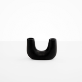 Dinosaur Designs Small Branch Vase in Black Colour resin